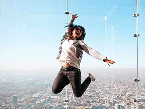 Willis Tower Skydeck and The Ledge