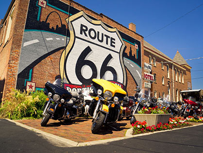 Route 66 half-way tour: East (8 days)